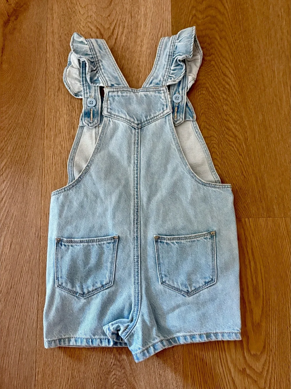 Gap Toddler Denim Flutter Shortalls